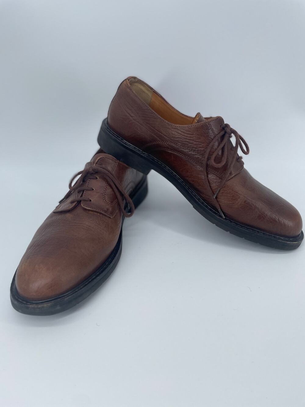 Mephisto Marlon Dress Shoes Men’s 11.5 Portugal Brown Leather Goodyear Welt